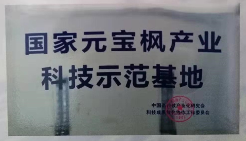 國(guó)家元宝枫产业科(kē)技示范基地